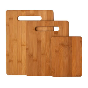Set de 3 tablas de bambú