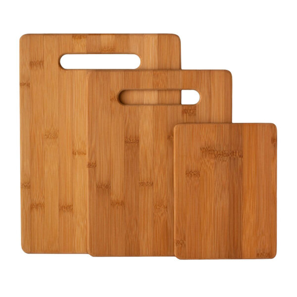 Set de 3 tablas de bambú