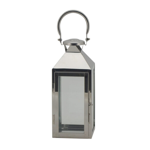 Farol fanal de acero de 26,5 cm
